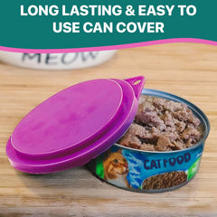 Spot Pet Food Can Covers Assorted, 3 Piece, 3.5 inch