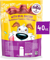 Purina Beggin' Strips Dog Treats, Original With Bacon Flavor - 40 oz. Pouch