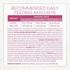 Purina Fancy Feast Dry Cat Food Filet Mignon Flavor with Seafood and Shrimp - (Pack of 4) 16 oz. Bags