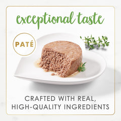 Purina Fancy Feast Wet Cat Food Pate Gourmet Naturals White Meat Chicken Recipe - (Pack of 12) 3 oz. Cans