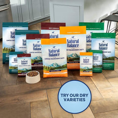 Natural Balance Limited Ingredient Adult Dry Dog Food with Healthy Grains, Salmon & Brown Rice Recipe