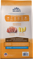 Natural Balance Limited Ingredient Puppy Grain-Free Dry Dog Food, Reserve Duck & Potato Recipe, 12 Pound (Pack of 1)