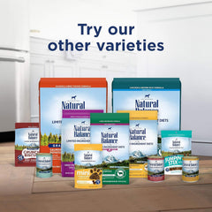 Natural Balance Limited Ingredient Small-Breed Adult Grain-Free Dry Dog Food, Reserve Duck & Potato Recipe