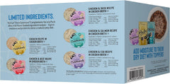 Tiki Cat Born Carnivore Complements Variety Pack, Chicken Blends, Wet, High-Protein & High-Moisture Cat Food Topper