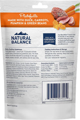 Natural Balance Platefulls Homestyle Adult Wet Dog Food, Savory Duck & Pumpkin Recipe Cooked in Bone Broth, 9 Ounce (Pack of 3)