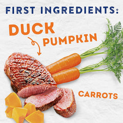 Natural Balance Platefulls Homestyle Adult Wet Dog Food, Savory Duck & Pumpkin Recipe Cooked in Bone Broth, 9 Ounce (Pack of 3)
