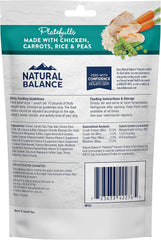 Natural Balance Platefulls Homestyle Adult Wet Dog Food, Harvest Chicken & Rice Recipe Cooked in Bone Broth, 9 Ounce (Pack of 3)