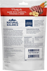 Natural Balance Platefulls Homestyle Adult Grain-Free Wet Dog Food, Tender Carrot, Potato & Beef Recipe Cooked in Bone Broth, 9 Ounce (Pack of 3)