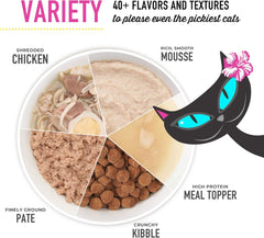 Tiki Cat Luau Pâté, Ahi Tuna & Chicken Recipe in Chicken Consumme, Grain-Free Balanced Nutrition Wet Canned Cat Food, for All Life Stages
