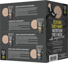 Tiki Cat After Dark, Velvet Mousse, Variety Pack, Grain & Potato Free Formula, with High Protein & Nutrient Dense Blended Irresistible Organ Meat