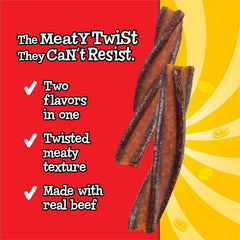 Purina Twistables Beef and Cheese Flavor Treats for Dogs