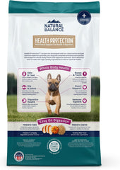 Natural Balance Health Protection Small Breed Dry Dog Food – Whole Body Health, Easy on Digestion Dog Food Made with Chicken, Brown Rice & Pumpkin for Dogs - 12lbs.