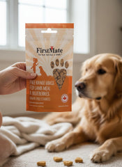 FirstMate Grain-Free Lamb & Blueberry Dog Treats – Biscuit Style