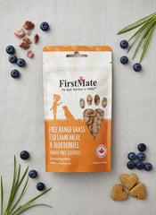 FirstMate Grain-Free Lamb & Blueberry Dog Treats – Biscuit Style