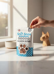 Snif Snax Salmon Bites Dog Treats 3 oz