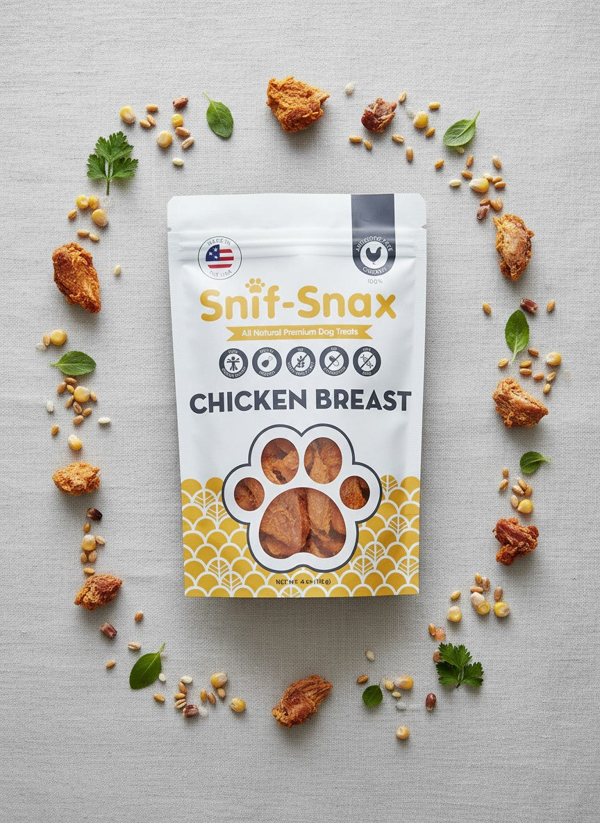 Snif Snax Smoked Chicken Dog Treats 4oz