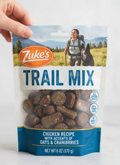 Zuke’s Trail Mix Pet Treats For Dogs of All Sizes, Soft Dog Treats With Real Chicken Recipe - 6 oz. Pouch