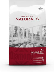 Diamond Naturals Premium Real Meat Recipe Dry Indoor Cat Food with Protein from Cage-Free Chicken, Antioxidants, Probiotics to Support Healthy Immune and Digestive Systems 18lb