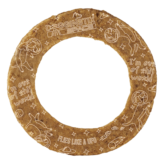 Dogginstix Lamb Collagen Cosmic Donut Dog Treats, 1-count