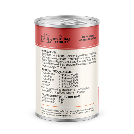 CANIDAE All Life Stages Chunky Stew Topper Beef & Vegetable, 6ea/12.7 oz