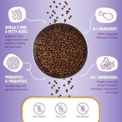 Health Extension Lite Chicken & Brown Rice Dry Dog Food (4 lb / 1.81 kg) - Low-Fat Formula with Glucosamine, Probiotics & Omega 3 for Overweight, Spayed, Neutered, or Senior Dogs