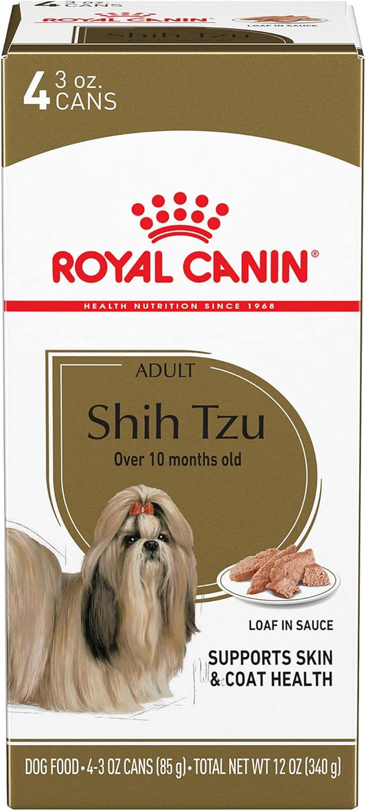 Royal Canin Shih Tzu Adult Breed Specific Wet Dog Food, 3 Oz Can (4-Pack)