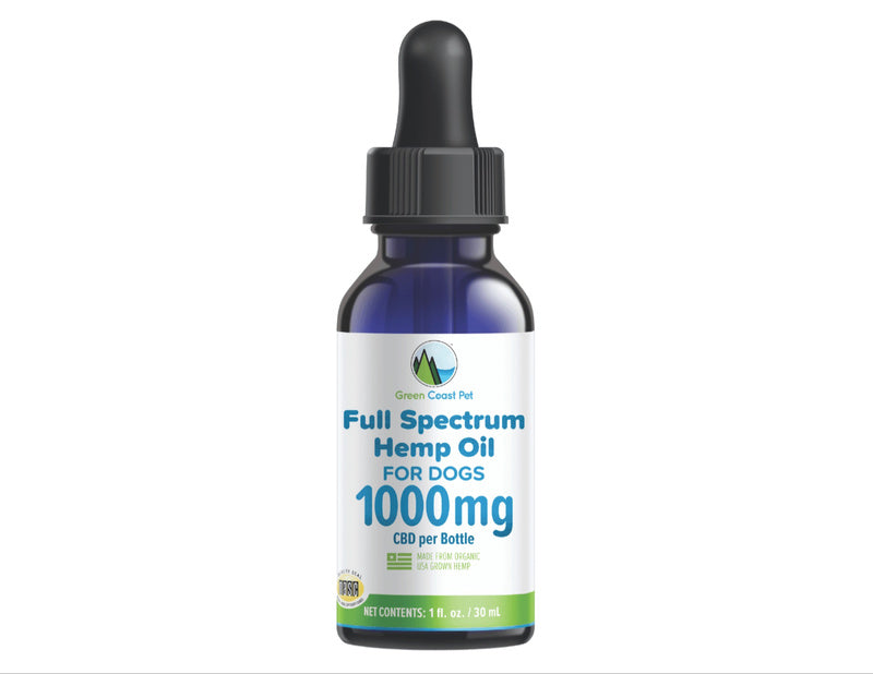 Full Spectrum Hemp Oil for Dogs 1000 mg