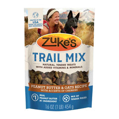 Zuke’s Trail Mix Soft Dog Treats With Real Peanut Butter and Oats Recipe - 16 Ounce Pouch