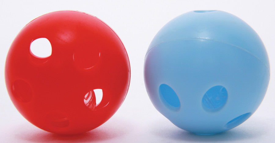 Marshall Pet Products Ferret Plastic Bell Toys Assorted, 1ea/2 pk
