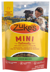 Zuke's Mini Naturals Duck Dog Treat 16oz