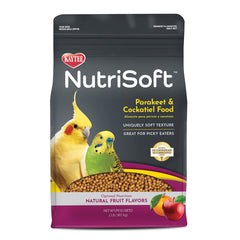 Kaytee NutriSoft Pet Parakeet & Cockatiel Bird Food, 2 lb