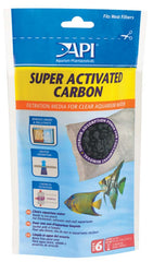 API Super Activated Carbon Filter Media 1ea/Size 6, 1 pk