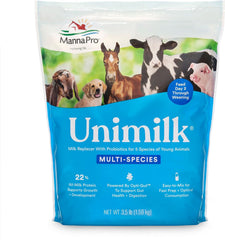 Manna Pro UniMilk Multi-Species Milk Replacer | Great for Puppies | 3.5 lb