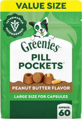 Greenies Pill Pockets Canine Cheese Flavor Dog Treats