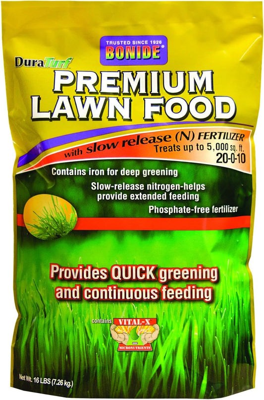 BONIDE Products 60460 Premium Lawn Food, 16# 5M