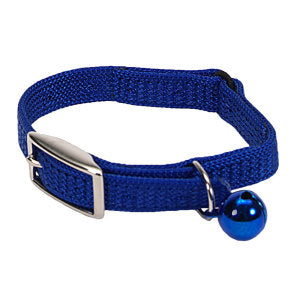 Safe Cat Coastal Pet Sassy Snag-Proof Nylon Cat Safety Collar Blue