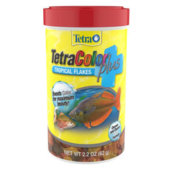 TetraColor PLUS Tropical Flakes with Color Enhancing(Pack of 1)