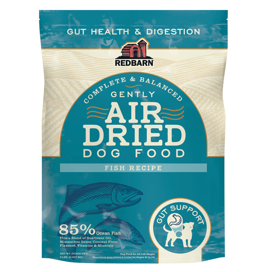 Redbarn, Gut Health & Digestion Fish Recipe Gently Air-Dried Dog Food