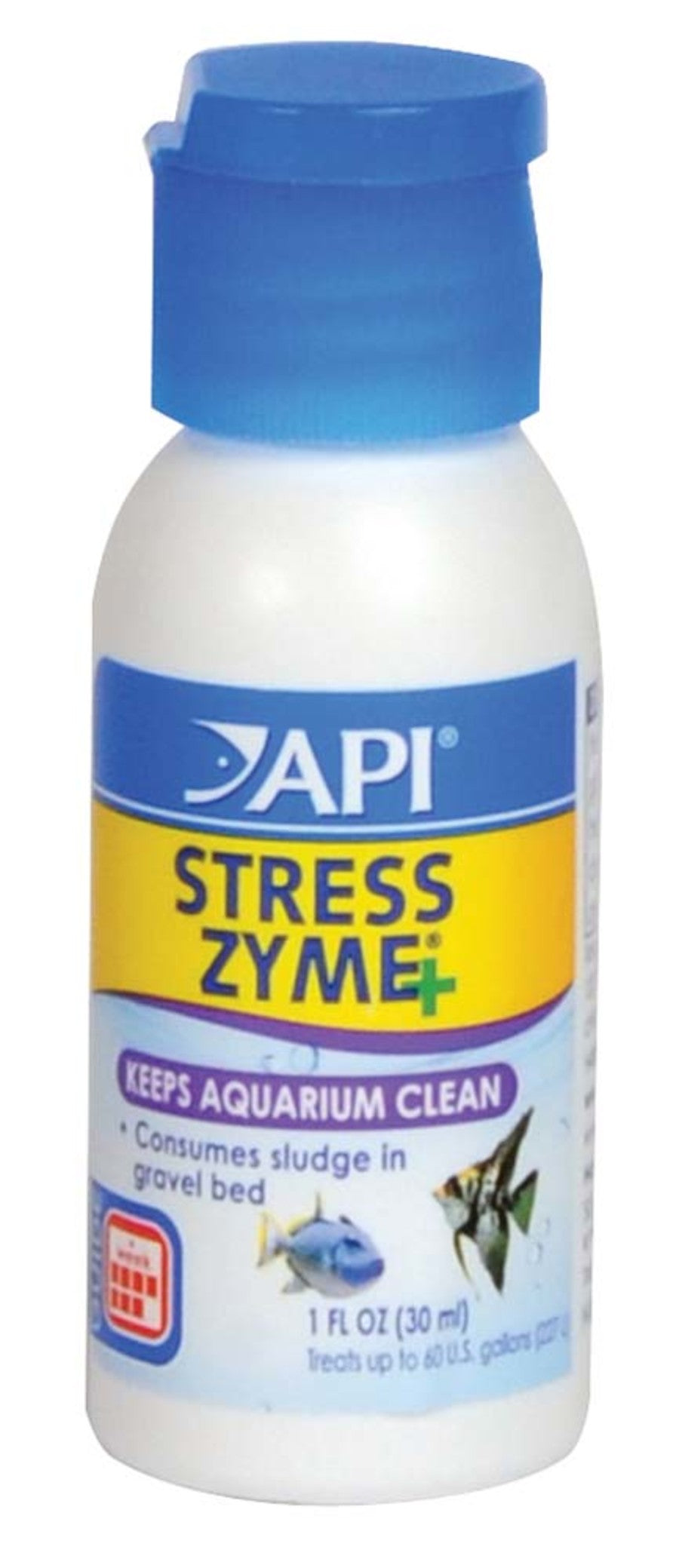 API Stress Zyme Freshwater and Saltwater Aquarium Cleaning Solution
