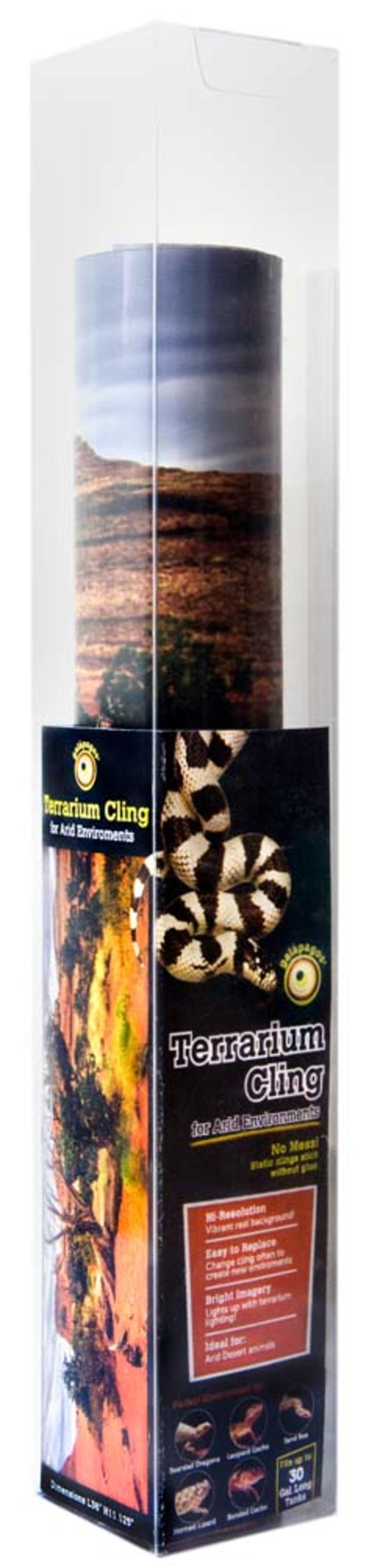 Galápagos Temple Terrarium Cling, Multi-Colored