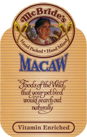 McBride's Macaw Parrot Bird Food