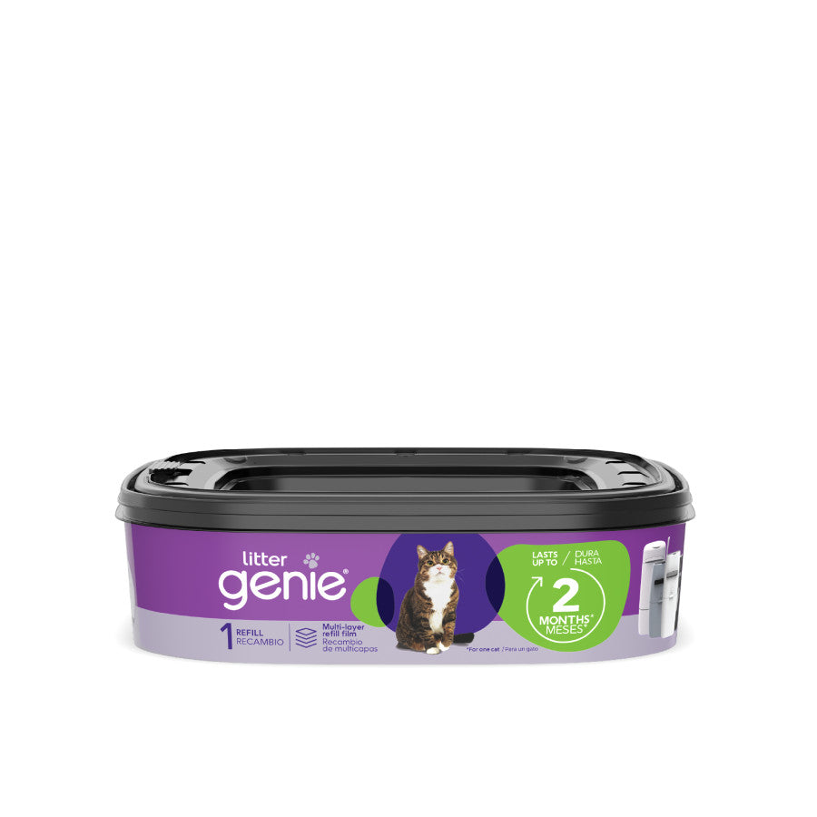 Litter Genie Refill Bags | Up to 4 Months of Supply in 1 Cartridge | Ultimate Odor Control Cat Litter Bags