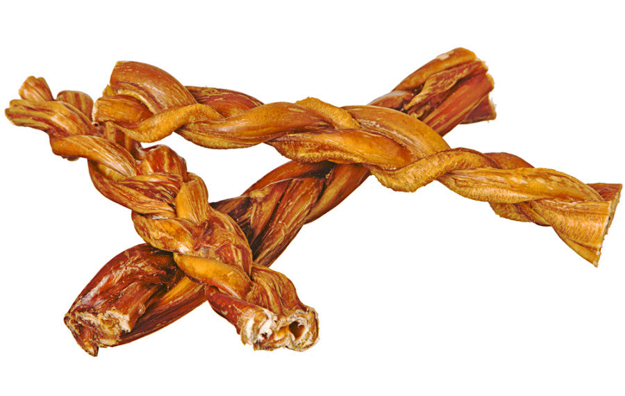 Redbarn Braided Bully Sticks for Dogs - Natural, Grain-Free, Highly Palatable, Long-Lasting Dental Chews Sourced from Free-Range, Grass-Fed Cattle
