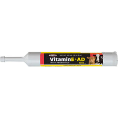 Durvet Vitamin E+AD Gel for Beef & Dairy Cattle – Oral Vitamin A, D3 & E Supplement, 300 mL