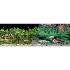 Blue Ribbon Pet Products Vibran-Sea Double Sided Background