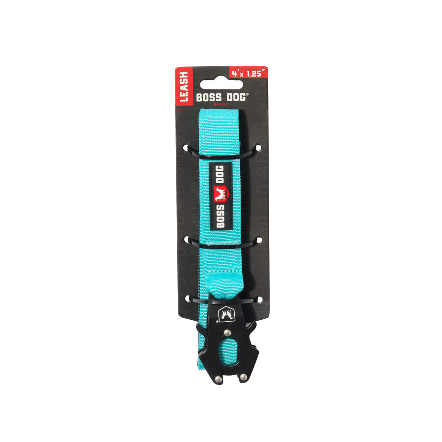Boss Dog Tactical Leash, Teal