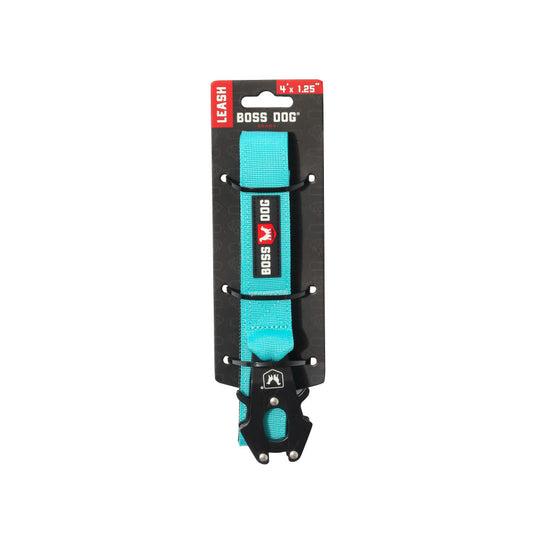 Boss Dog Tactical Leash, Teal