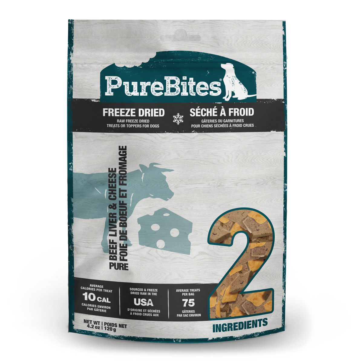 Freeze Dried Beef & Cheese Dog Treats