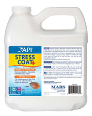 API STRESS COAT Aquarium Water Conditioner Bottle
