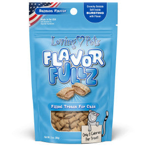 Loving Pets Flavorfullz Filled Treats for Dogs, Peanut Butter